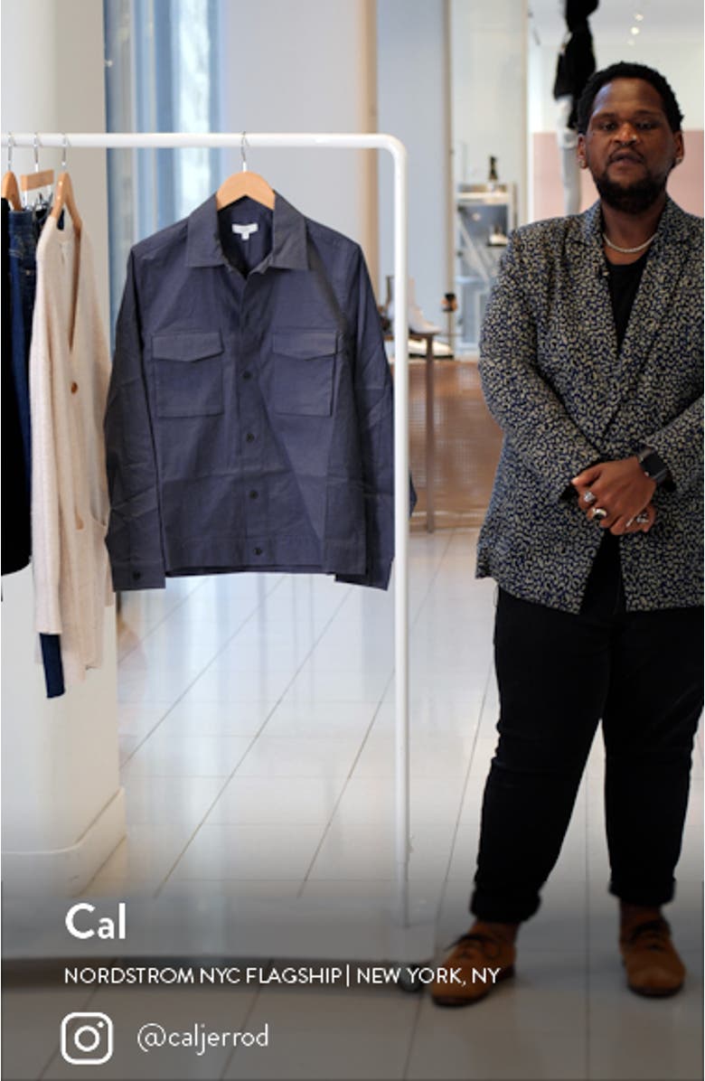 Kimchi Linen & Cotton Blend Jacket, sales video thumbnail