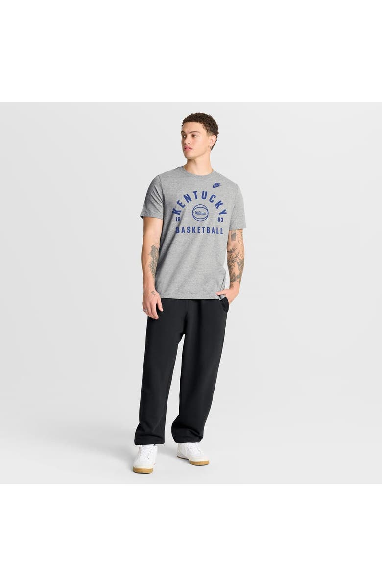 Nike Men's Nike Heather Gray Kentucky Wildcats Basketball Legacy Arch T-Shirt, Alternate, color, Heather Gray