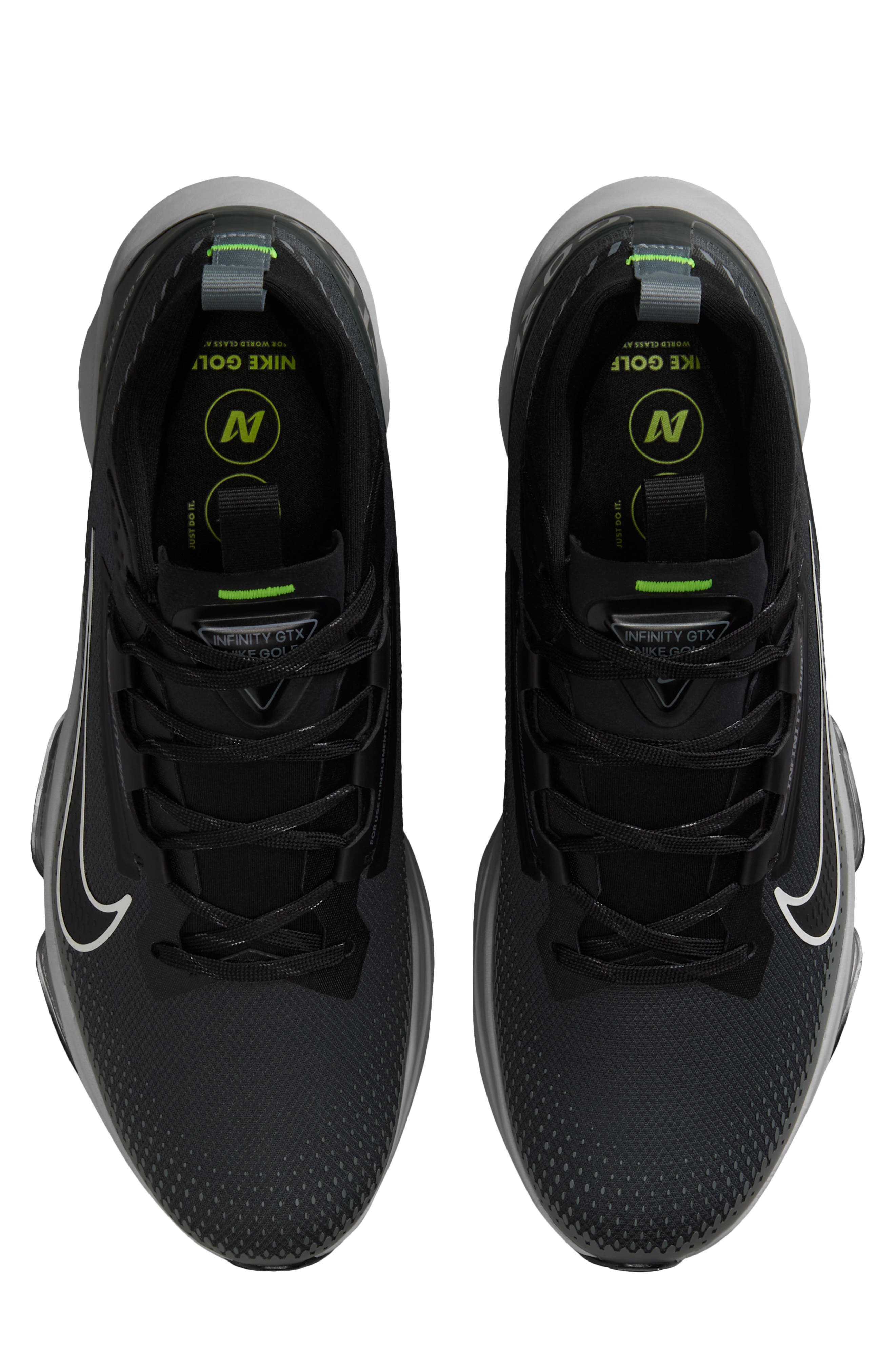 Nike Infinity Tour 2 GORE-TEX Waterproof Golf Shoe, Alternate, color, Dark Smoke Grey/ Black