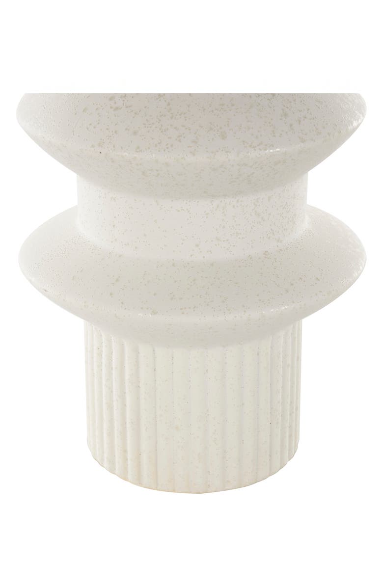 GINGER BIRCH STUDIO 2-Piece Ceramic Vase Set, Alternate, color, White