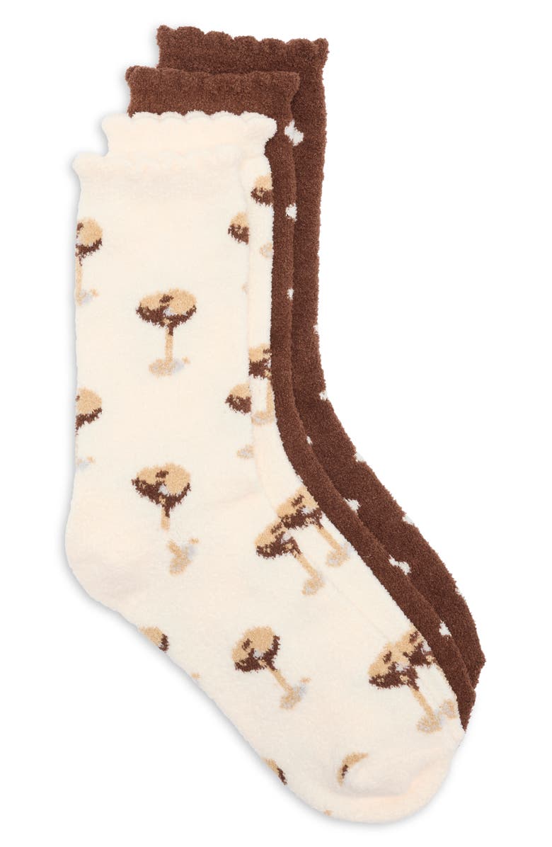 Honeydew Vanilla Espresso Martini 2-Pack Butter Socks, Main, color, Vanilla