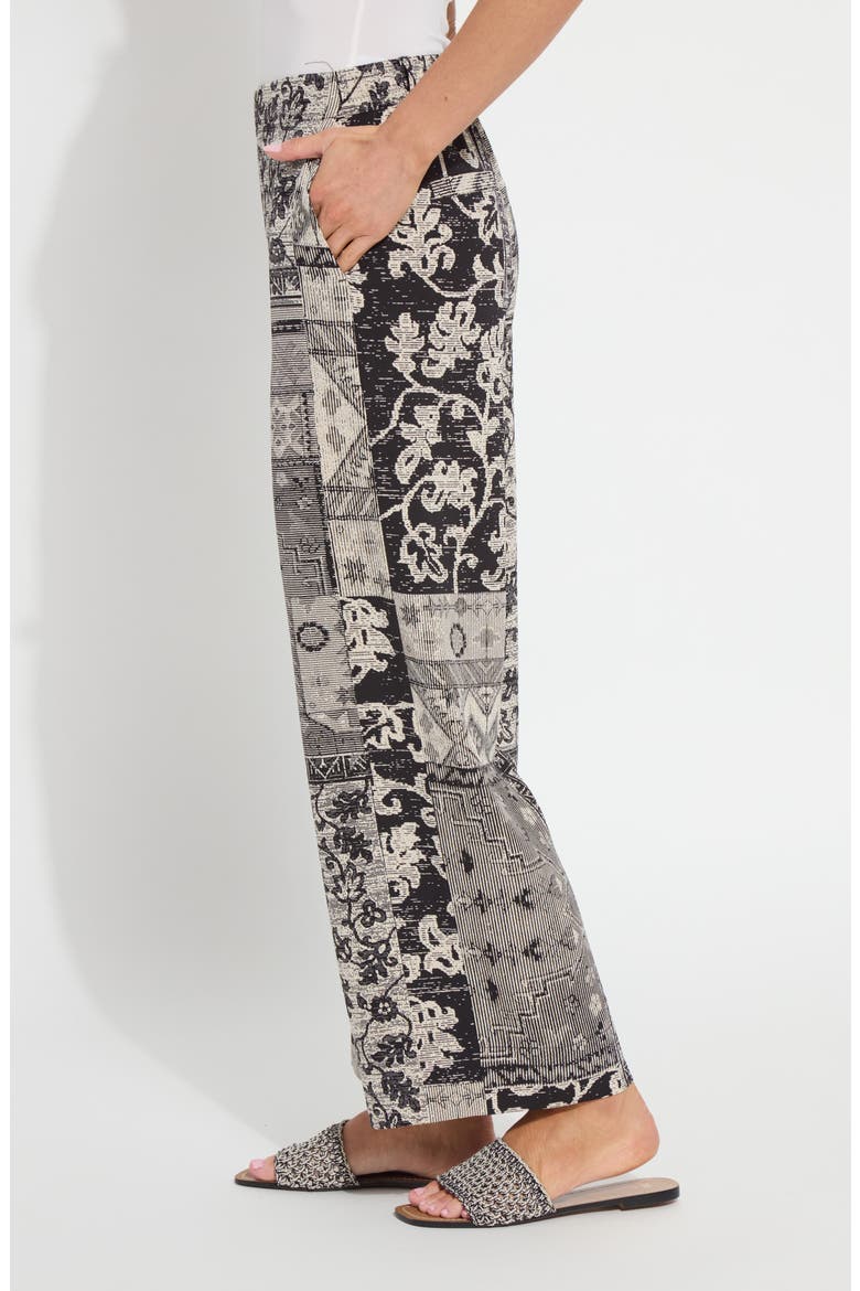 Genesis Mixed Print Stretch Woven Pants, Alternate, color, CASA DA MUSICA