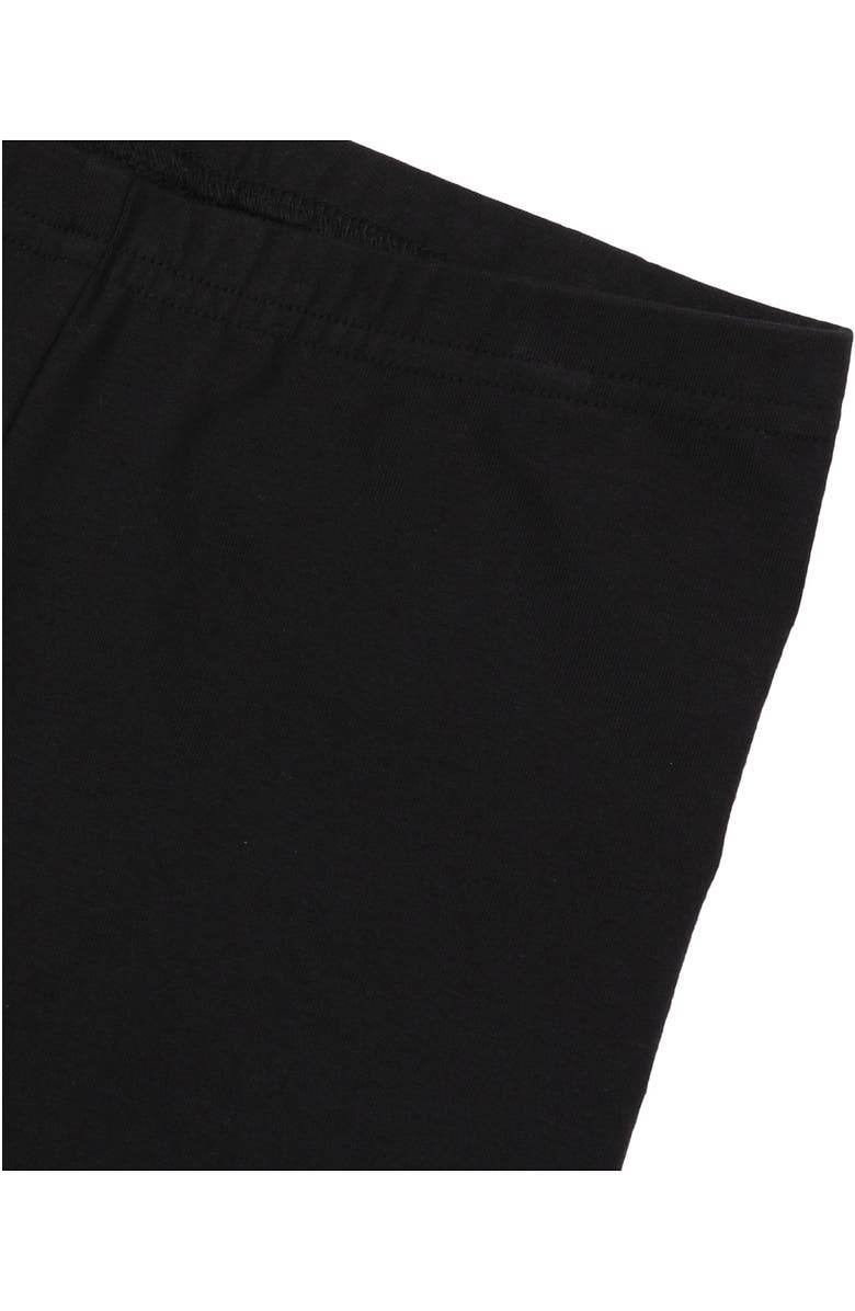Lands' End Girls Plus Tough Cotton Cartwheel Shorts, Alternate, color, Black