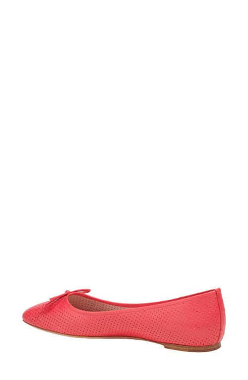 Kate Spade Veronica Bow Perforated Ballerina Flats