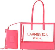 CARMEN SOL Capri Mid Clear Tote
