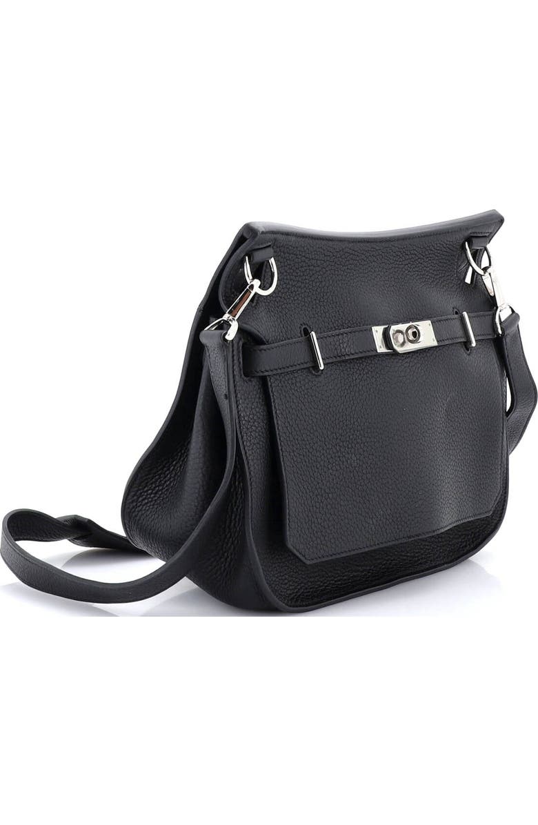 Pre-Owned Hermes Jypsiere Bag Clemence 28, Alternate, color, Noir
