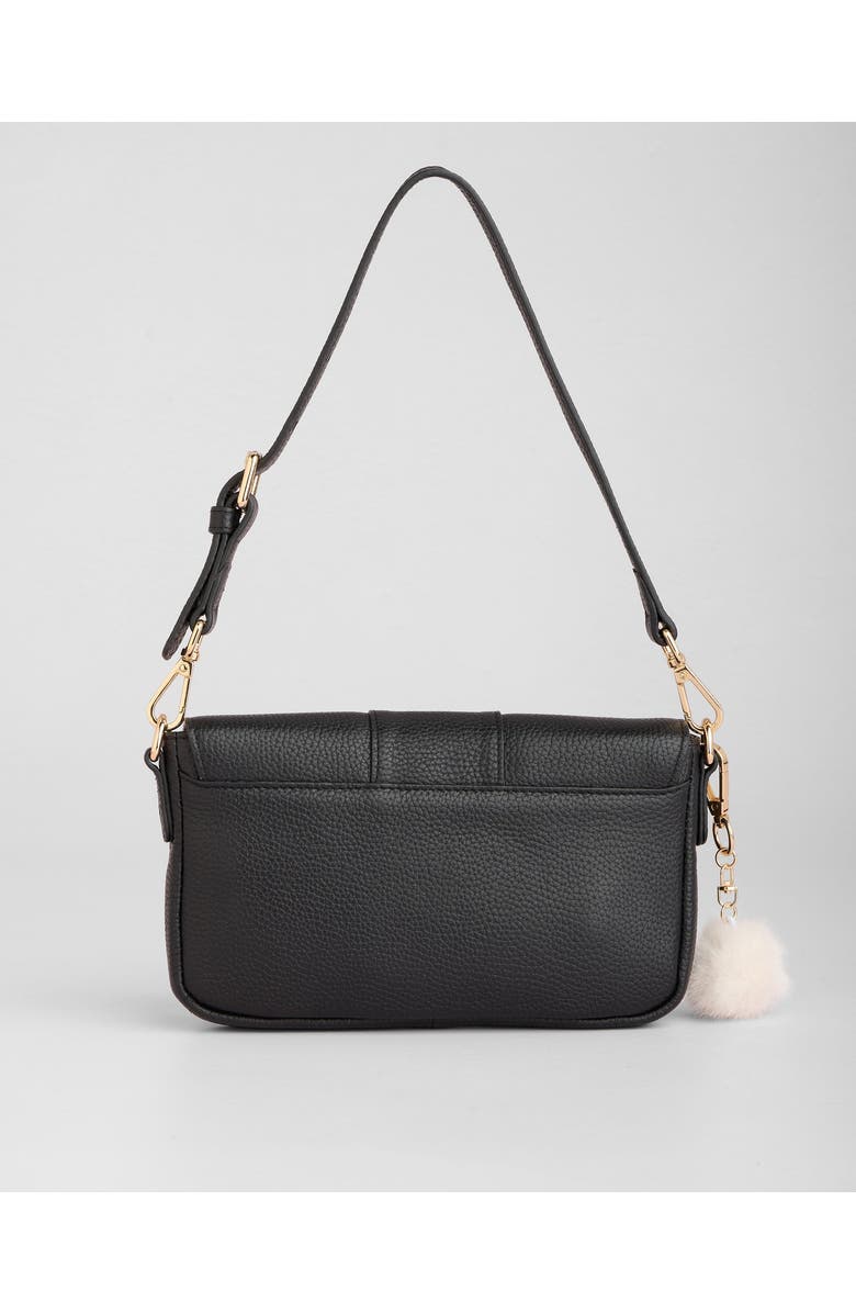 Pom Pom London Chelsea Wallet Crossbody Bag, Alternate, color, Black