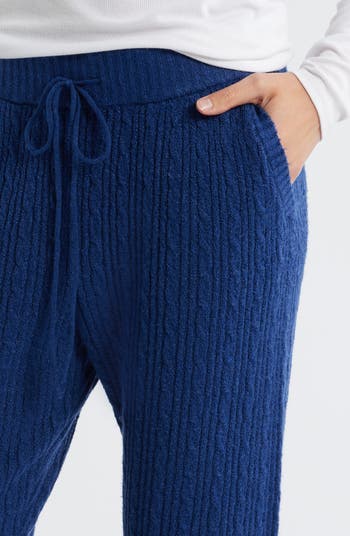 Cable Knit Sweater Joggers