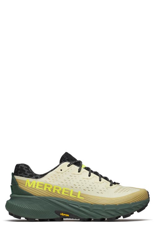 Merrell Agility Peak 5 Running Shoe In Beach