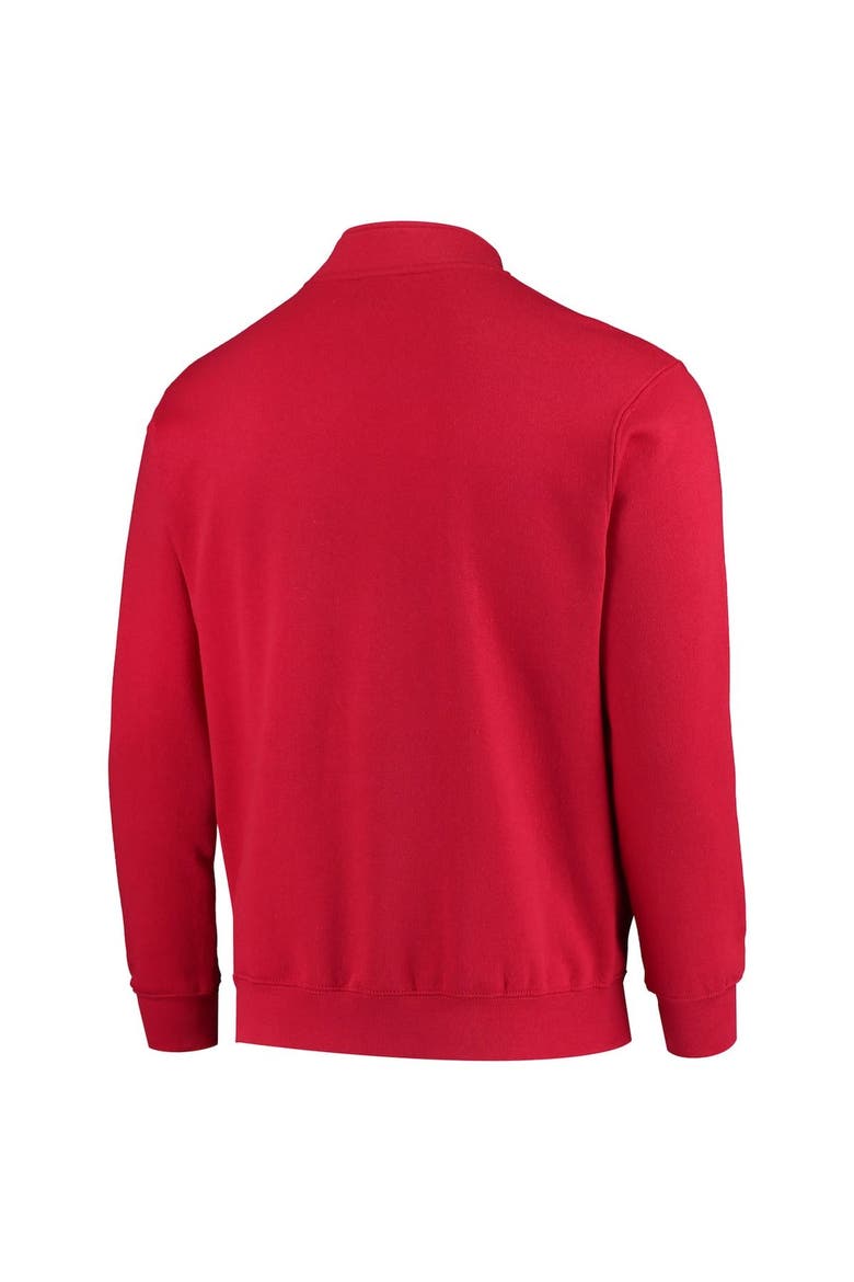Men's Colosseum Scarlet Nebraska Huskers Tortugas Logo Quarter-Zip Jacket, Alternate, color, Scarlet