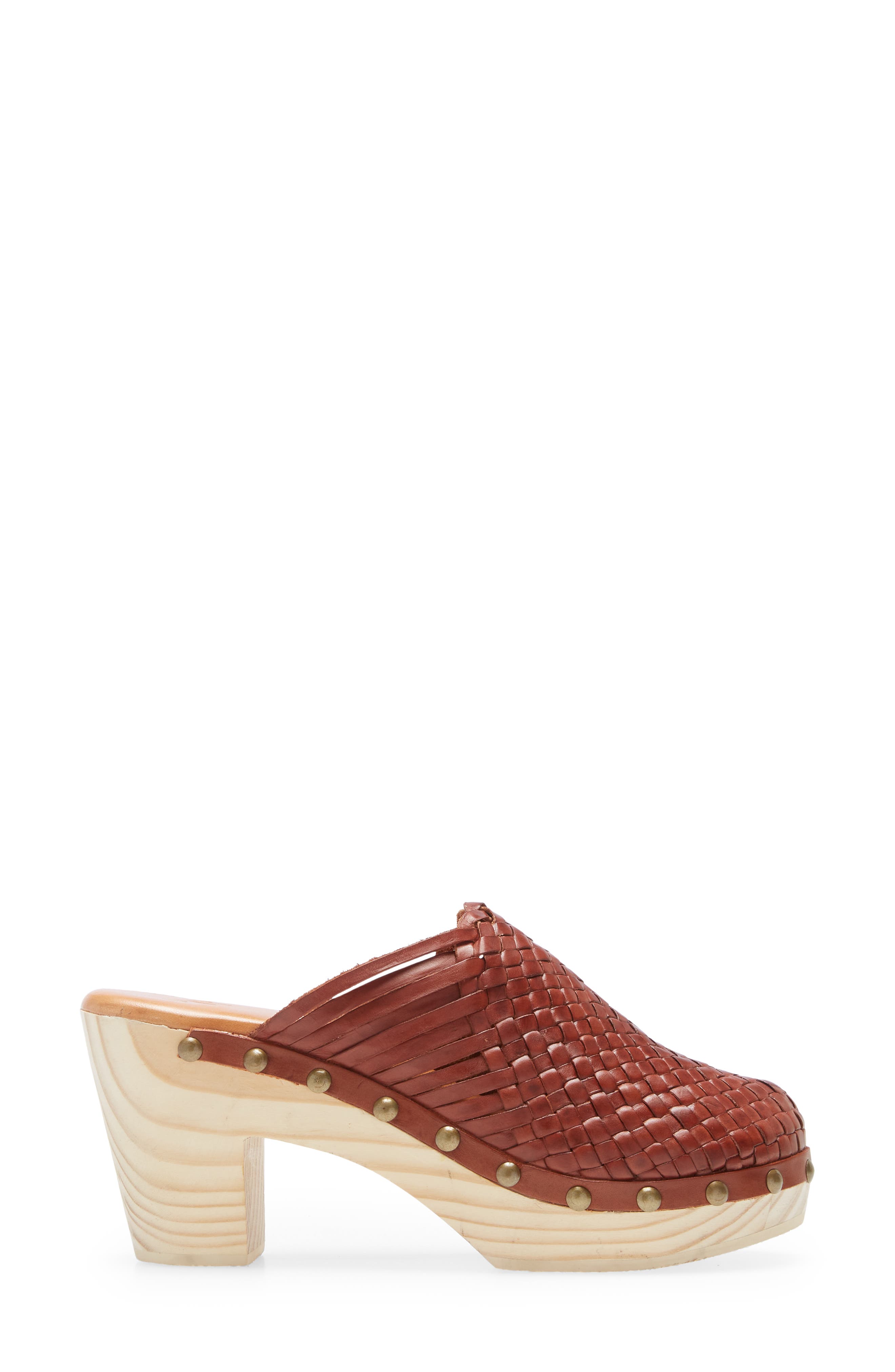 Beek Woodhen Platform Clog, Alternate, color, 