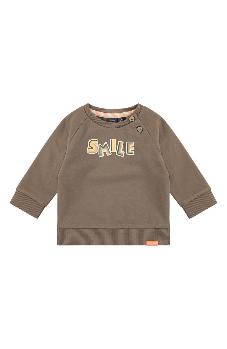 BABYFACE Smile Crewneck Sweatshirt, Main, color, 
