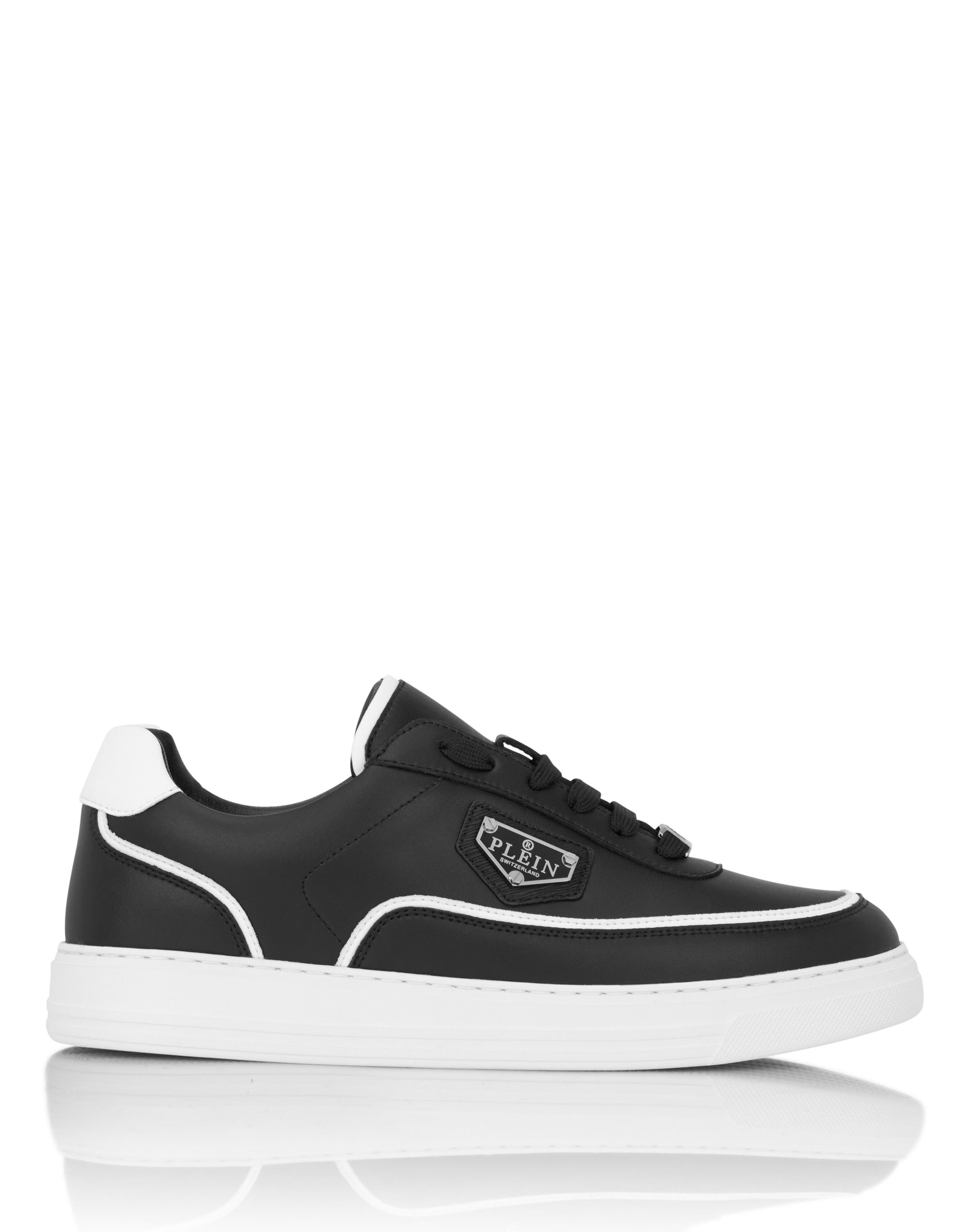 Low-Top Sneakers Triangle Men, Alternate, color, black
