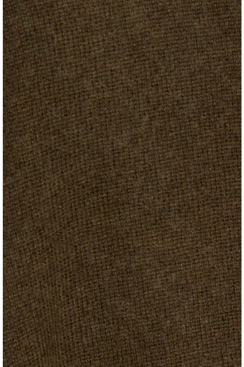 Wool & Cashmere Poncho, Alternate, color, OLIVE DARK