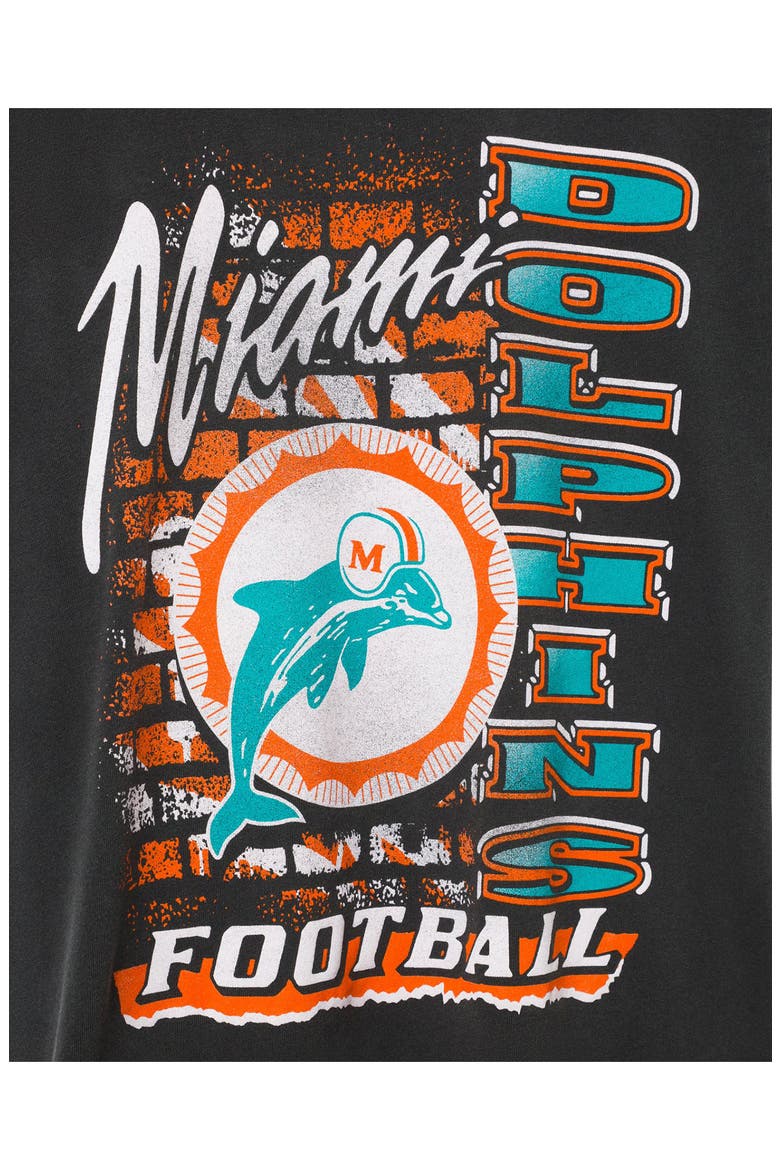 Miami Dolphins Graphic T-Shirt, Alternate, color, TRUE BLACK