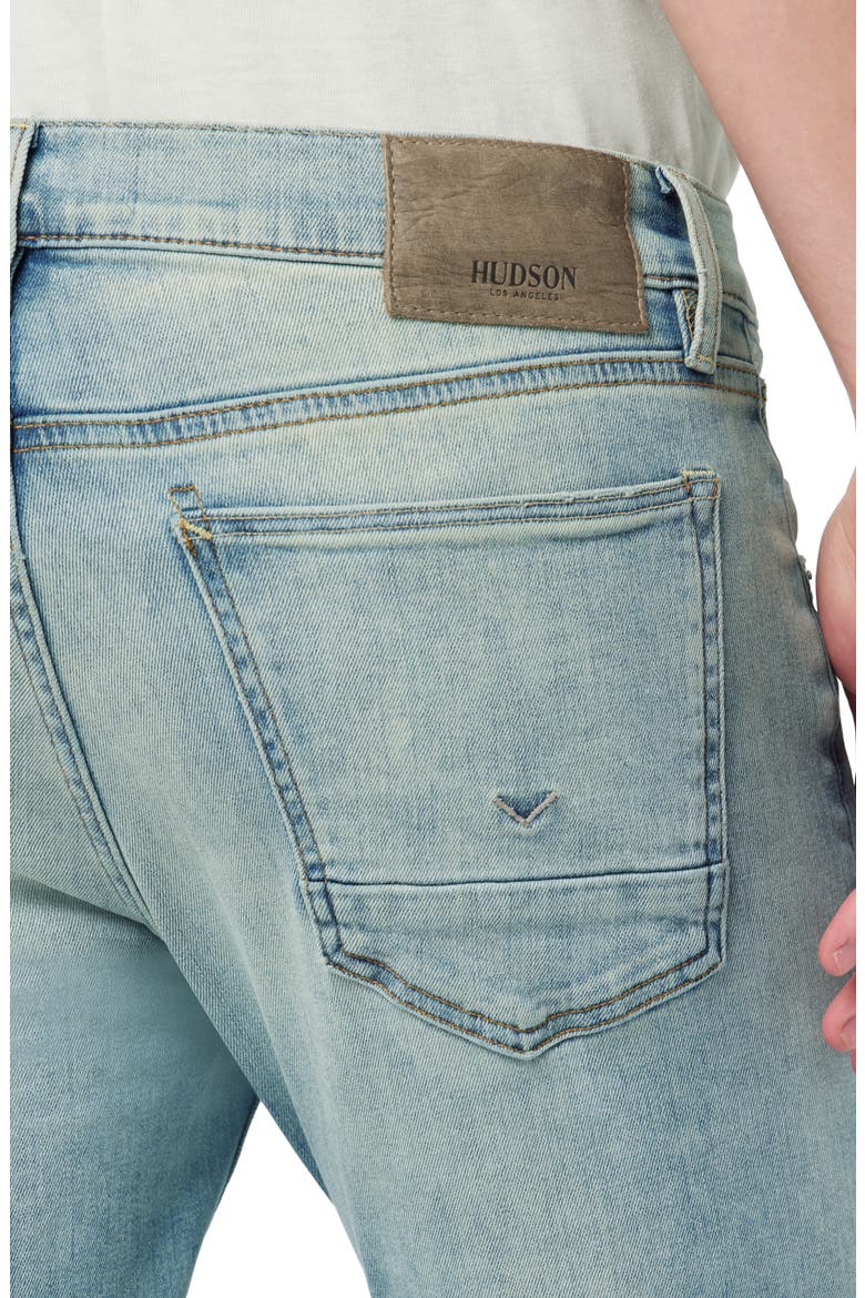 Men's Blake Slim Straight Fit Stretch Organic Cotton Jeans, Alternate, color, CENTRAL