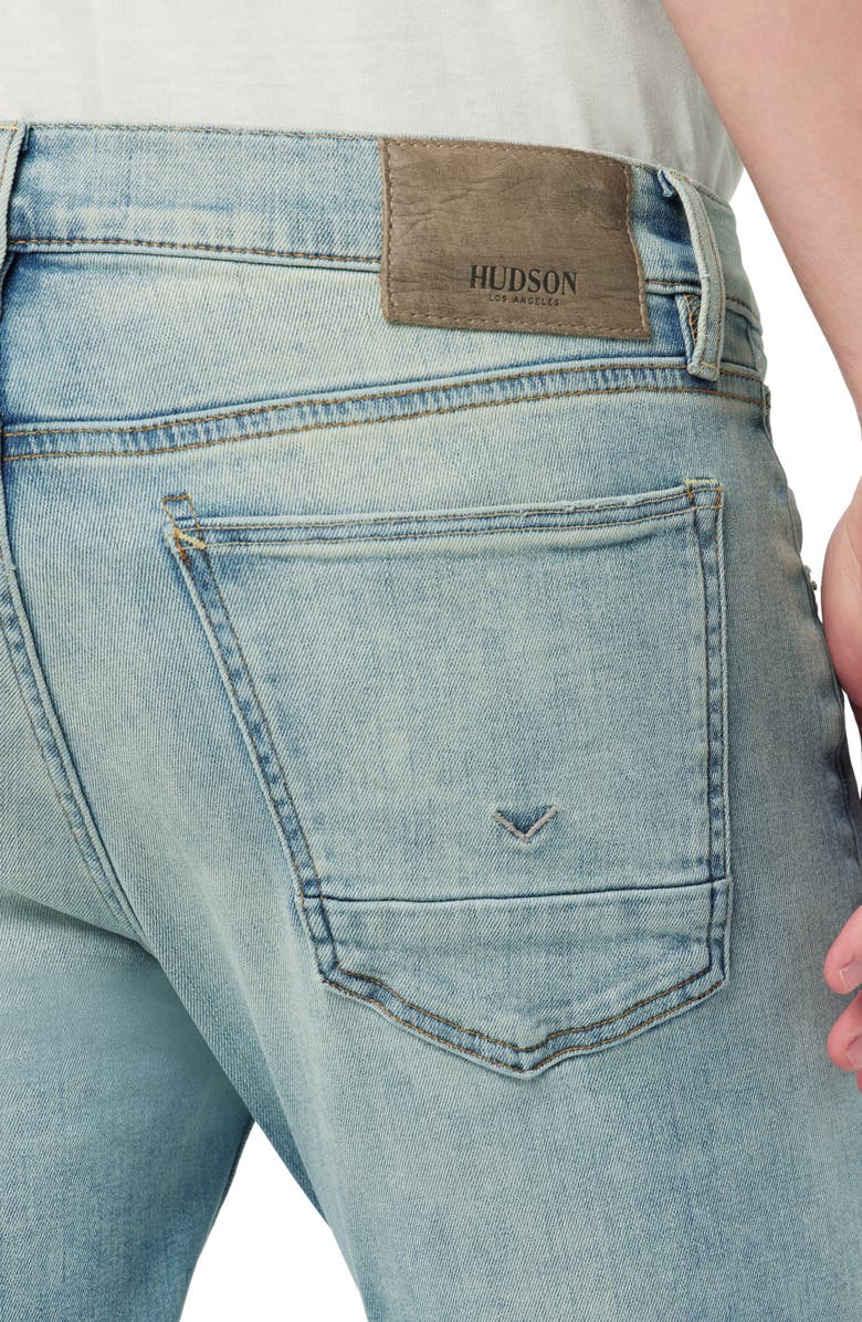 Hudson Jeans Men's Blake Slim Straight Fit Stretch Organic Cotton Jeans, Alternate, color, 