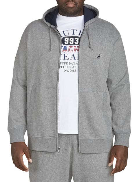 Big & Tall Full-Zip Fleece Hoodie
