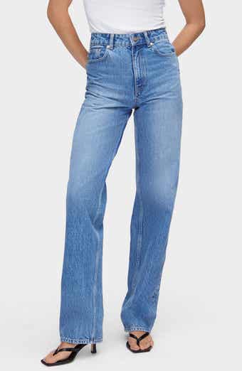 ALIGNE High Waist Straight Leg Jeans