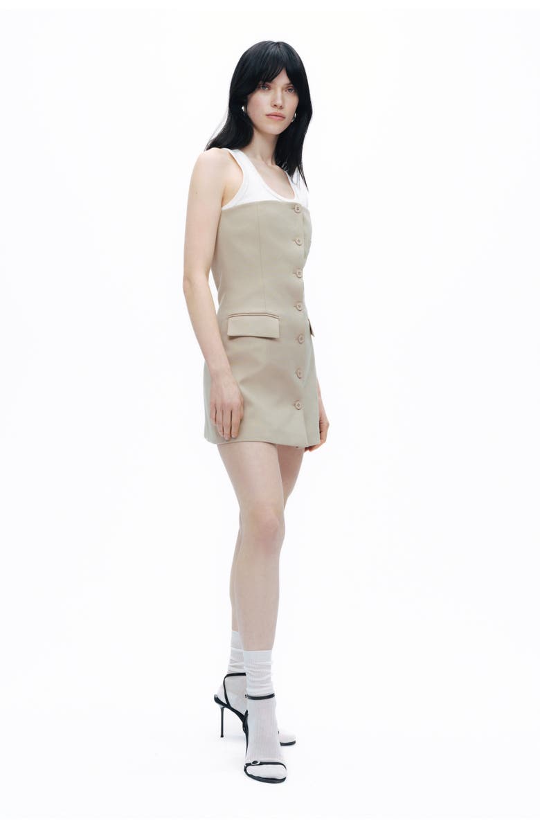 Nocturne Strapless Mini Dress, Alternate, color, 