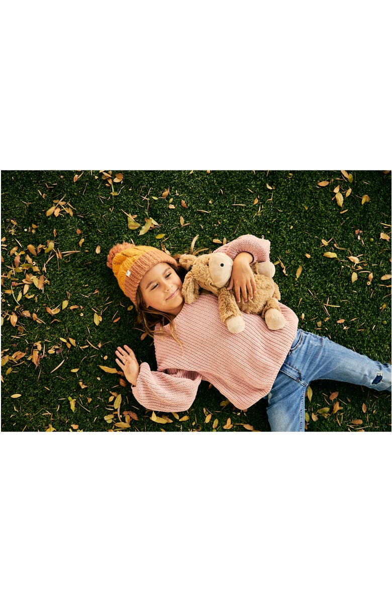 Warmies Donkey Plush Toy, Alternate, color, Medium Brown