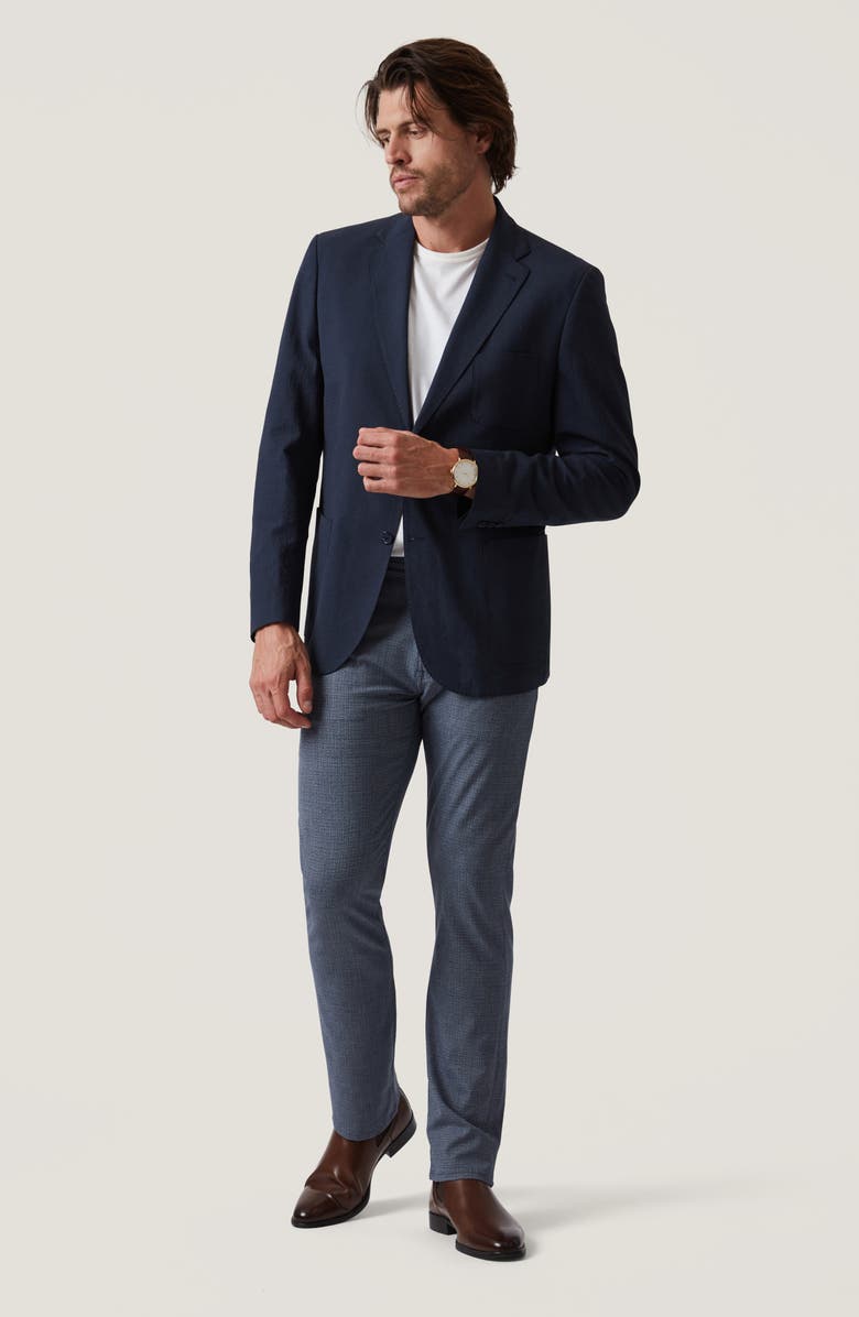 34 Heritage Charisma Straight Leg Pants, Alternate, color, Navy Fancy