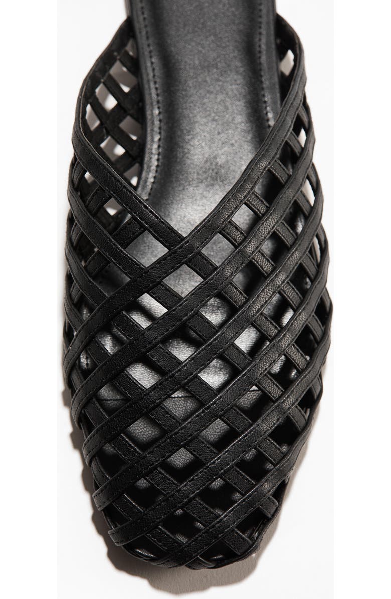H&M Interwoven Mules, Alternate, color, Black