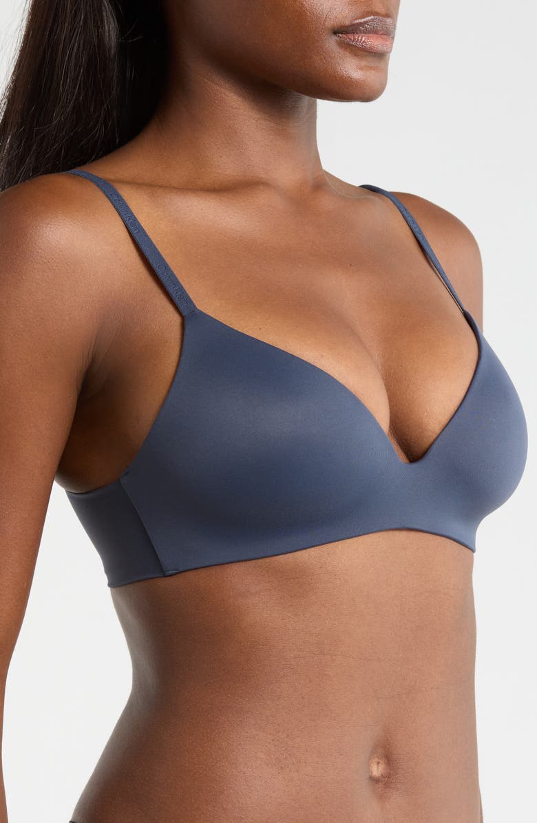 Calvin Klein Wireless T-Shirt Bra, Alternate, color, Speakeasy