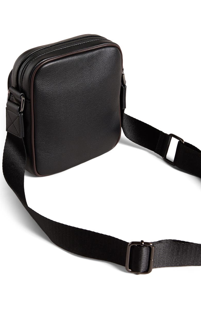 Ted Baker London Josher Faux Leather Flight Bag, Alternate, color,