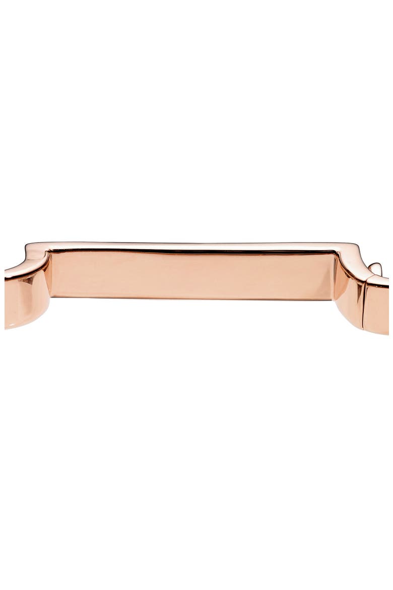 Signature Bangle, Alternate, color, ROSE GOLD