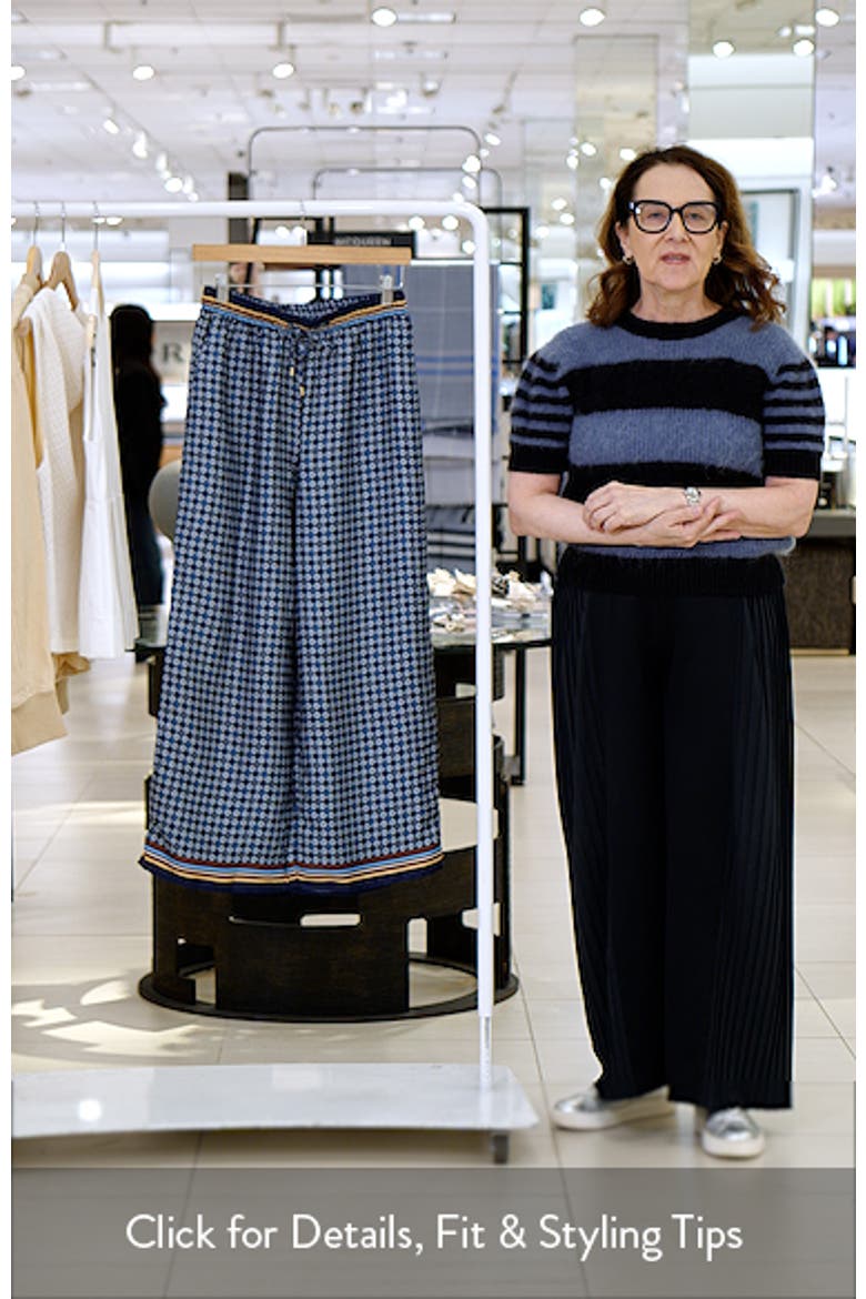 Relaxed Drawstring Satin Pants video