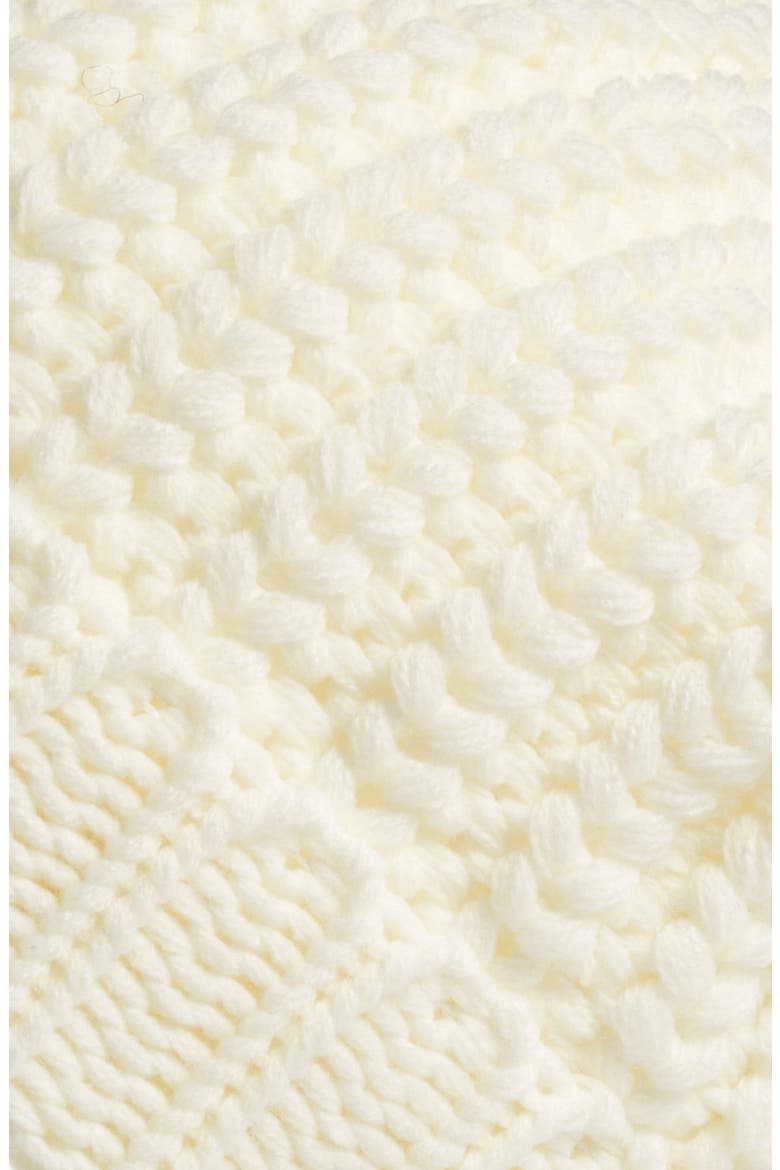 Knit Pom Beanie, Alternate, color, IVORY