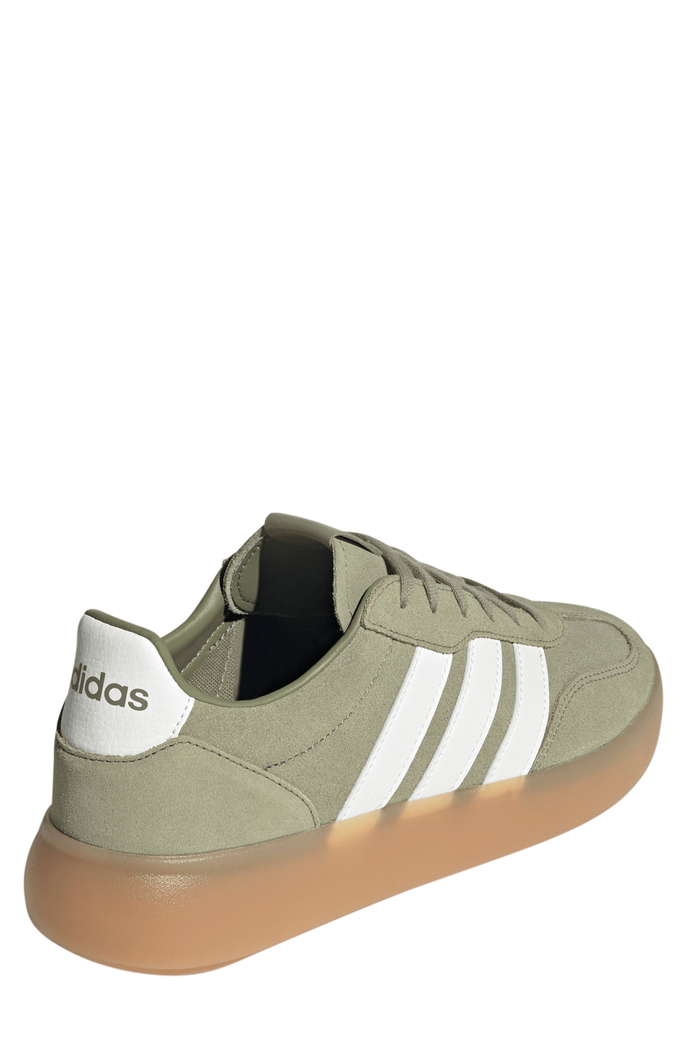 Barreda Decode Lux Low Top Sneaker, Alternate, color, TENT GREEN/ OFF WHITE/ GUM