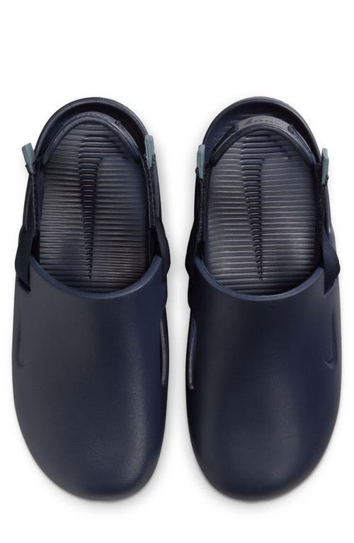 Nike Calm Convertible Slingback Mule In Blue