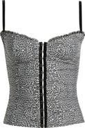 Bella Venice The Caroline Leopard Corset Top