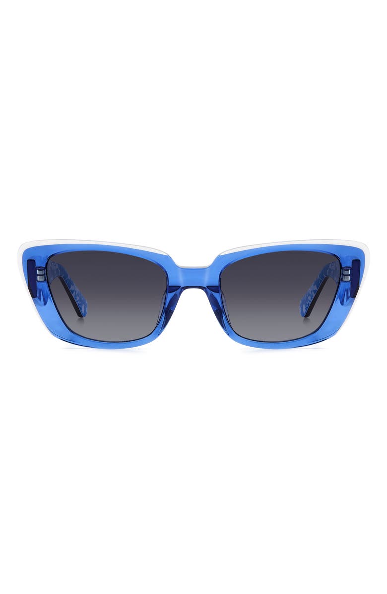 Kate Spade 51mm fabia cat eye sunglasses, Main, color,
