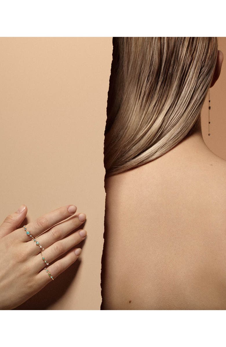 Wwake Linear Chain Earrings, Alternate, color, 