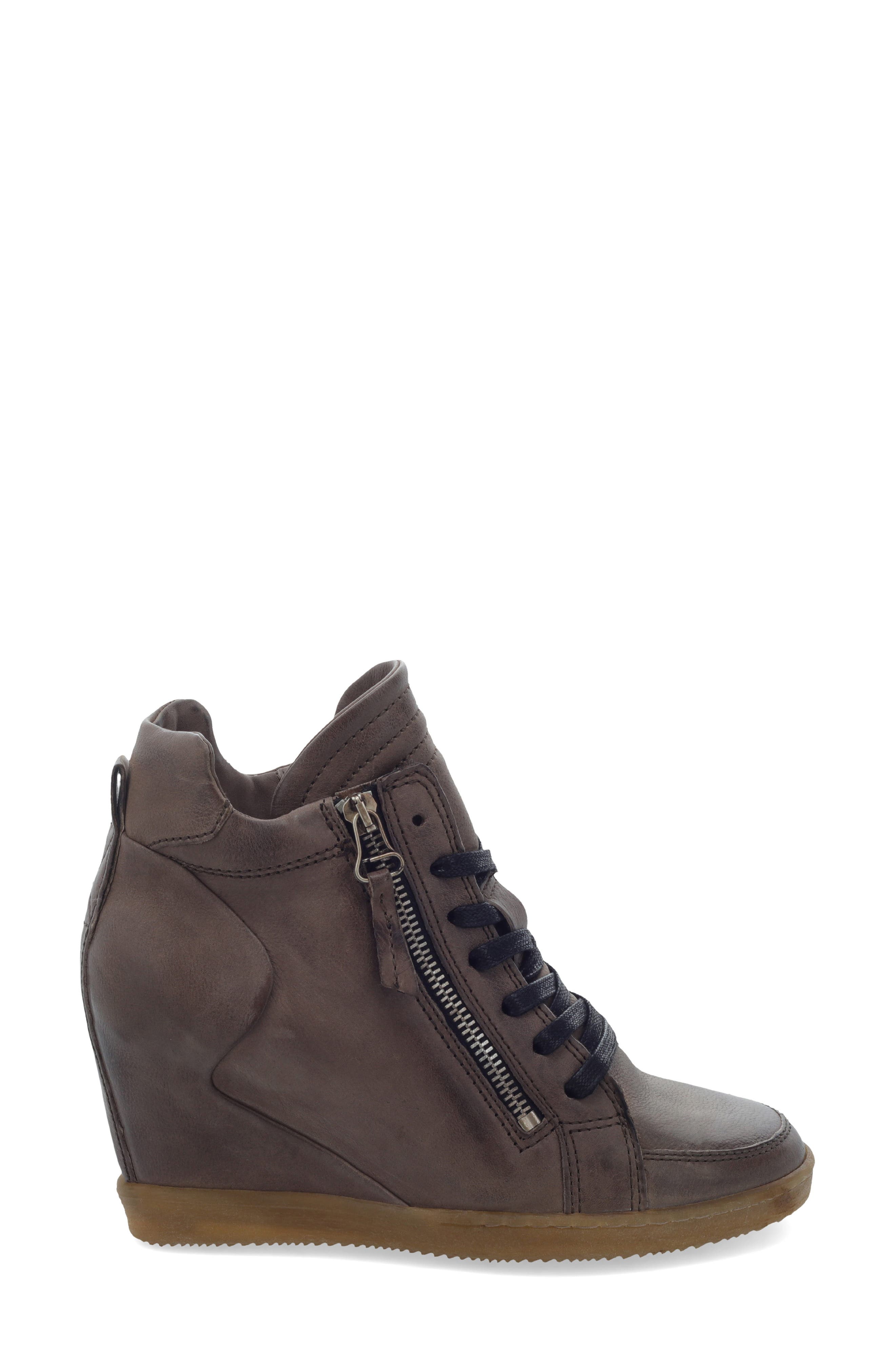 Adela Wedge Bootie, Alternate, color, LATTE LEATHER