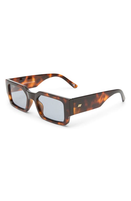 Le Specs Contemplation In Super Dark Tort/smoke Tint