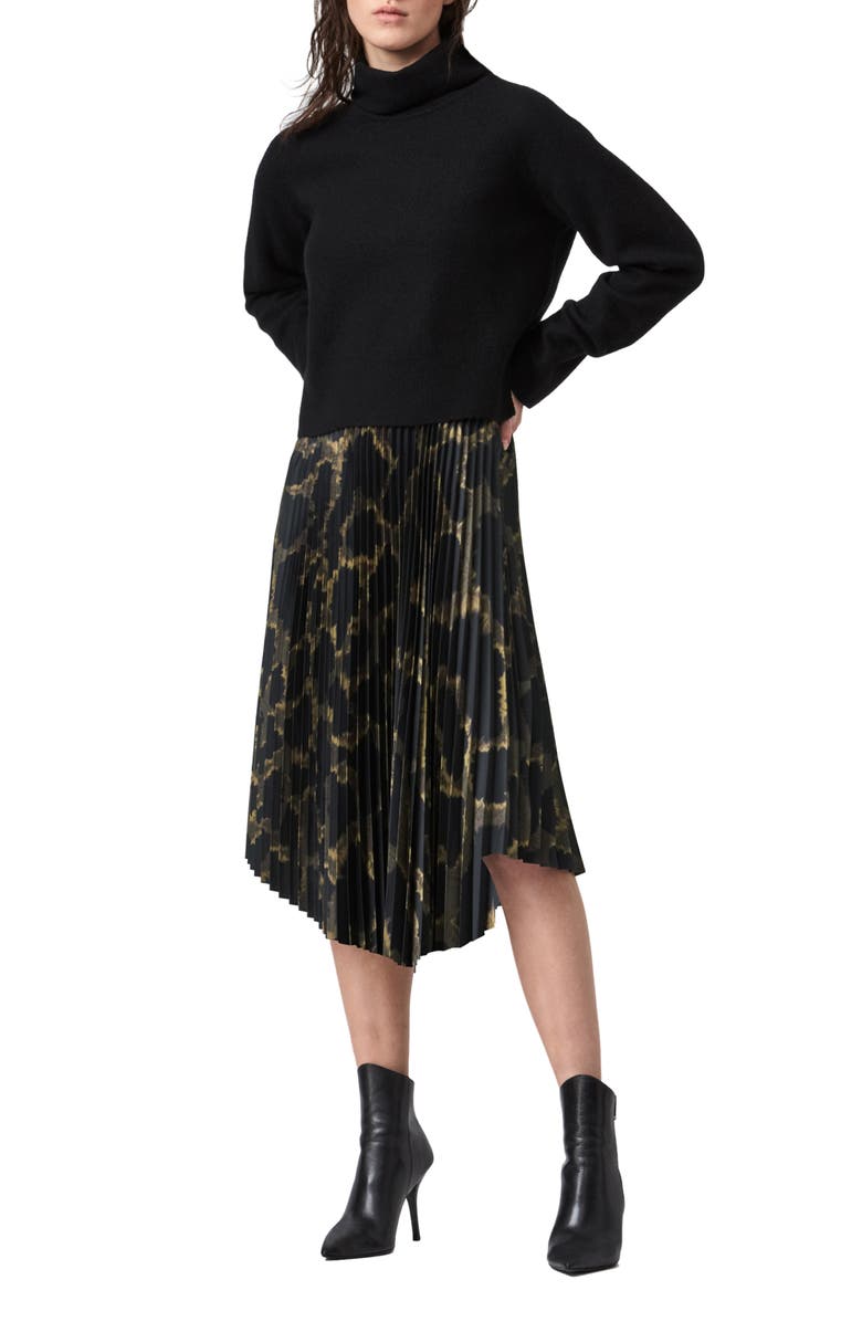 AllSaints Cynthia Tabula Two-Piece Set, Main, color, 