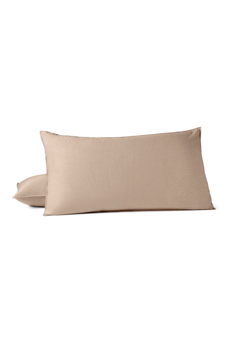 Organic Crinkled Percale™ Sham, Main, color, HAZEL CHAMBRAY