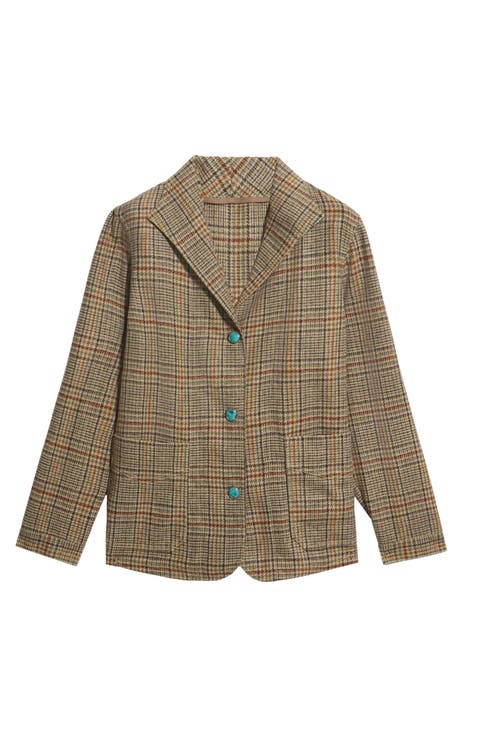 Scotland Classic Wool Check Jacket