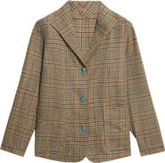 Fortela Scotland Classic Wool Check Jacket