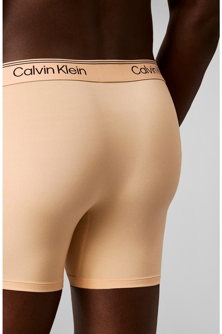 Assorted 3-Pack Microfiber Boxer Briefs, Alternate, color, GULF BLUE/ LIGHT CAST/ PEACH