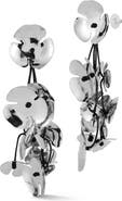 CHLOE AND MADISON 3D Flower Drop Earrings