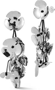 CHLOE AND MADISON 3D Flower Drop Earrings