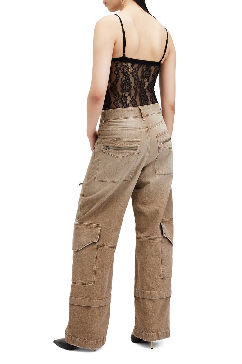 Archie Cargo Jeans, Alternate, color, LIGHT BROWN