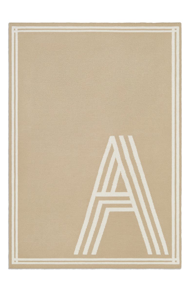 BaubleBar Letter Together Blanket, Main, color,