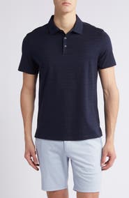 Robert Barakett Poe Jacquard Dot Polo