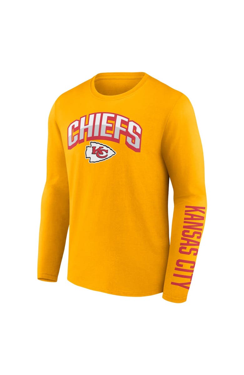 FANATICS Men's Fanatics Branded Gold/Red Kansas City Chiefs Long